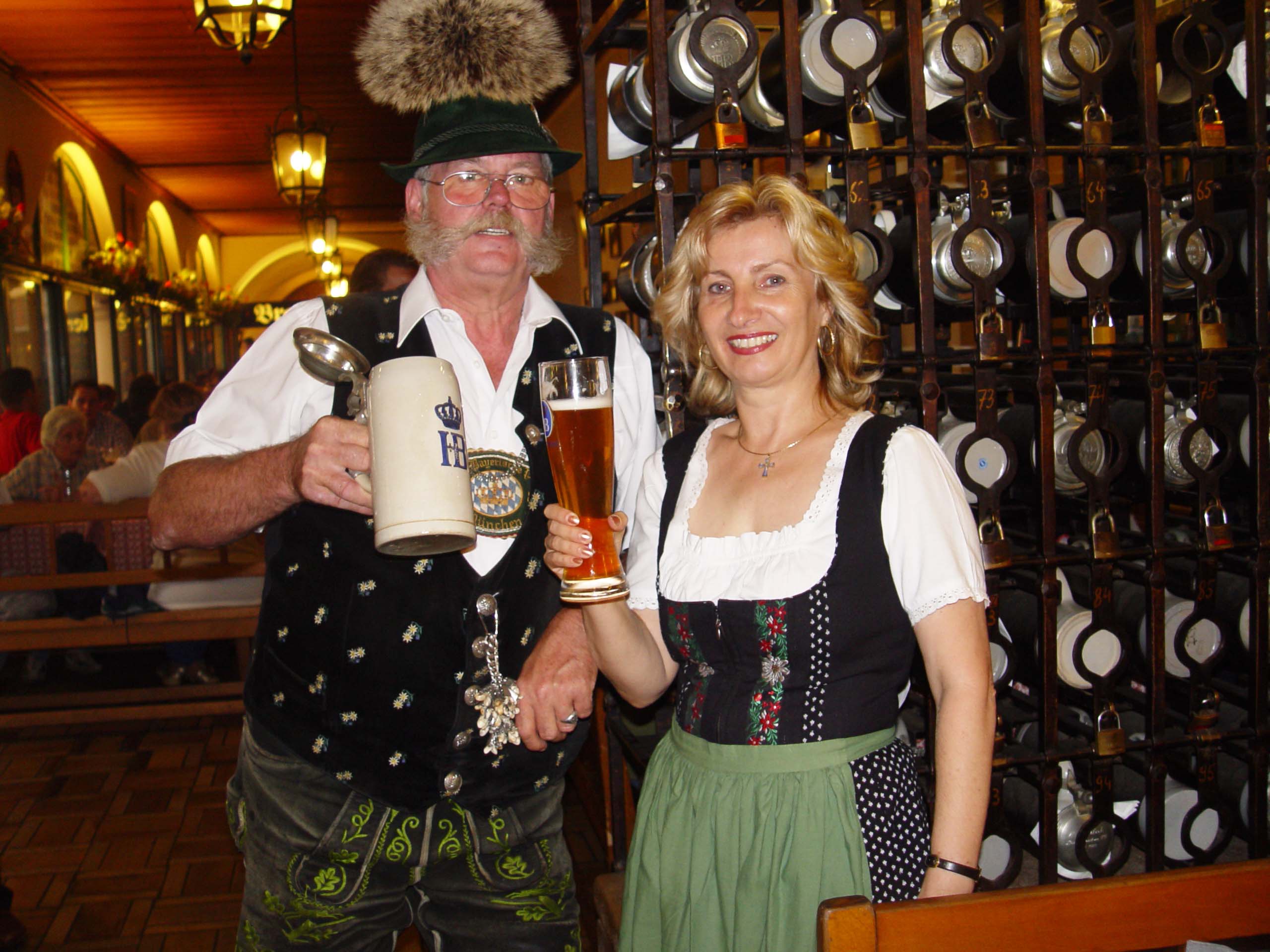 beer garden